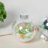 Yousheng Fillable Christmas Ball Подвеска Небьющиеся Прозрачные DIY Рождественские Елочные Шарики Декоративное Подвесное Украшение