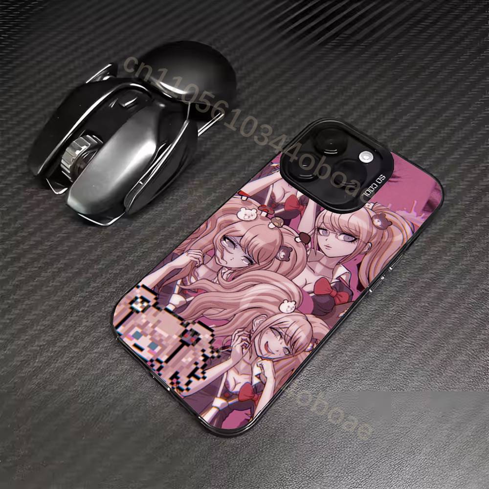 Чехол для телефона D-Danganronpa Enoshima Junko для iPhone 17,16,15,14,13,12,11,Pro,MAX,Plus, Мягкий ТПУ, приятный для кожи