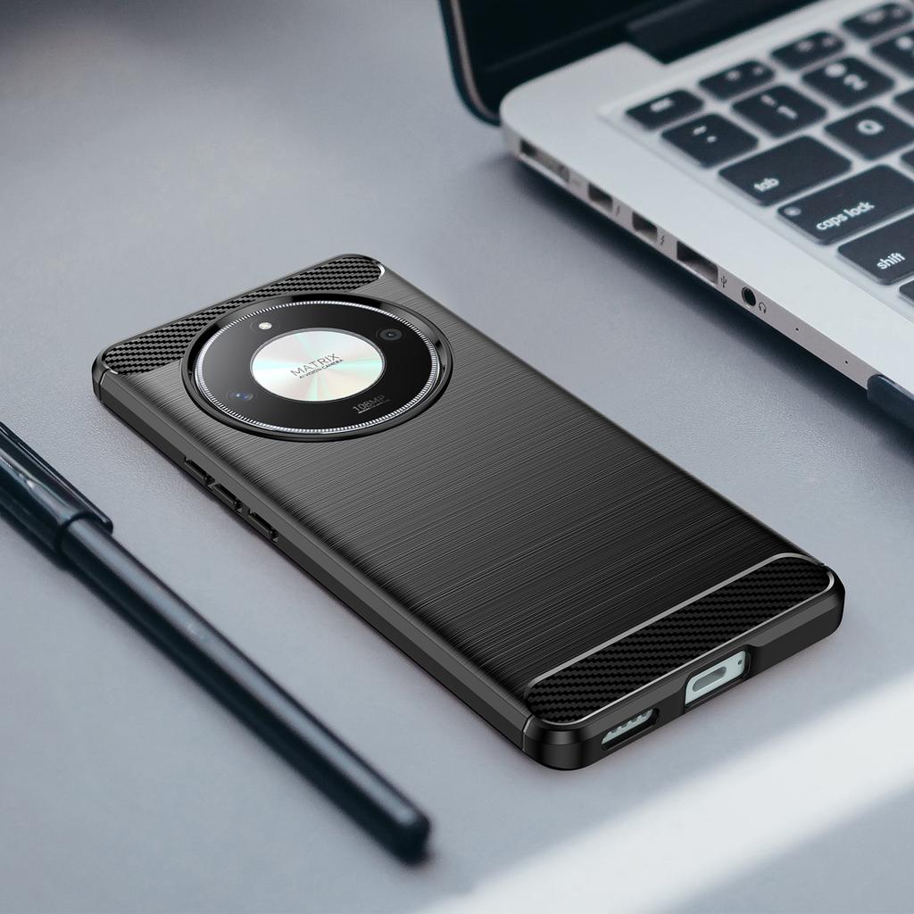 Гибкий чехол из ТПУ для Honor X9b X9a X8a X7a X8 5G X7 X6 X5 Magic 6 5 Lite Pro защитный противоударный текстурированный деловой чехол с полной защитой