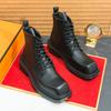 Size 38-45 Thick Soled Ankle Boots Men Luxury Brand Chelsea Boots Outdoor Training Desert Motorcycle Boots Men