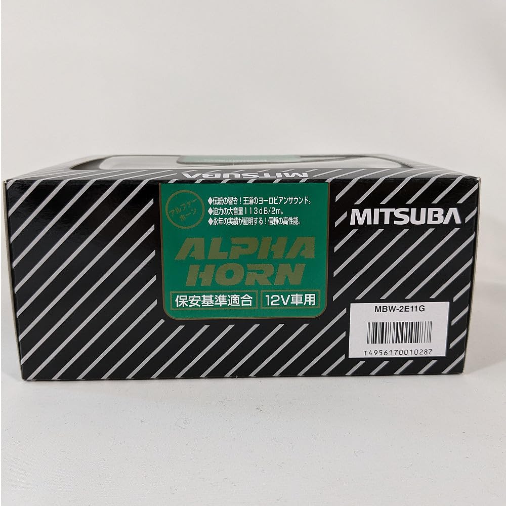 MITSUBA Alpha Horn Звуковой сигнал [Mitsuba Sankowa] [Клаксон] [Номер модели] MBW-2E11G
