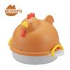 Akebono Sangyo Easy To Use In the Boiled Egg Chicken Type for 4 White Microwave! RE-1506