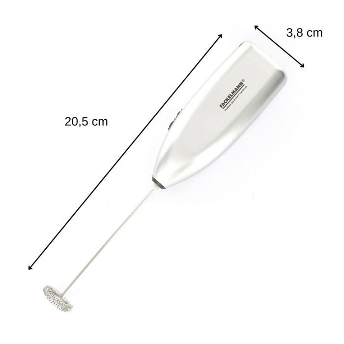 Mousseur à lait - Fackelmann - Modèle 42568 - Électrique - 250 Watt - Inox et Plastique