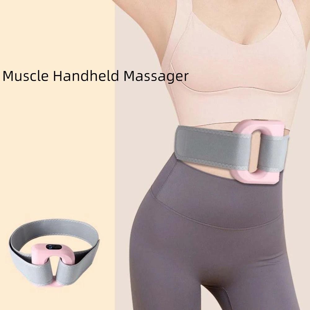 Portable Electric Fascia Massage Ring Adjustable Speed Muscle Handheld Massager Yoga