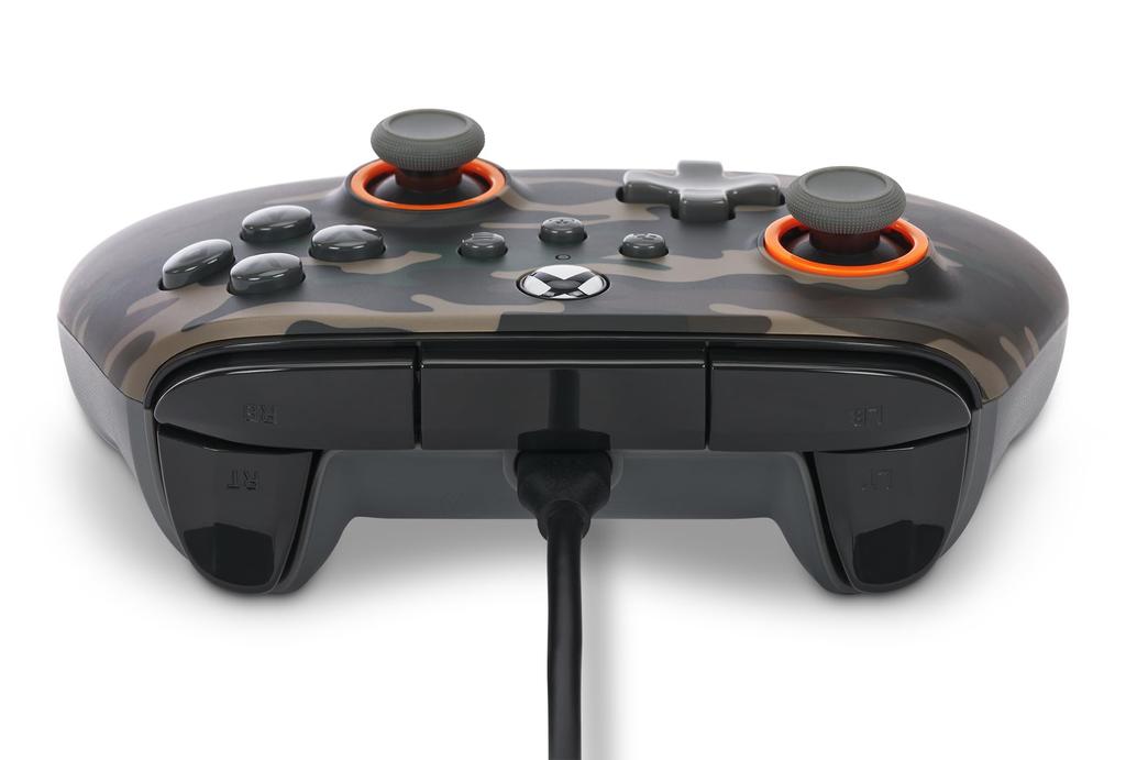 Год PowerA Advantage Проводной контроллер для Xbox Series Woodland Camo Функция двойной вибрации для Xbox Series PC Windows [2 Гарантия] XS - XS 10/11