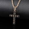Xiaomi Huitan 60Cm Twisted Chain Long Necklace for Women/Men Fashion Luxury Cubic Zirconia Cross Pendant Necklace Gift Love Accessories