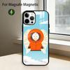 Чехол для телефона S-south P-park K-kenny Для iPhone17,16,15,14,13,12,11 Plus,Pro Магнитный Для Magsafe Беспроводной Зарядки