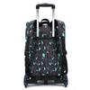 ZIRANYU Kids Stair-Climbing Rolling School Backpack
