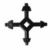 4 In 1 Multi-function Universal Chuck Key Drill Drilling Holder Spanner Ratchet Socket Ring Combination Grip Star Wrench