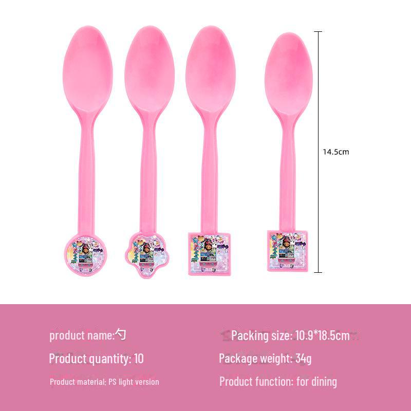 «Розовый набор для вечеринки в кукольном домике Гэбби»: Чашки, тарелки, салфетки, баннеры, скатерти и воздушные шары"