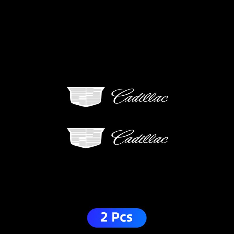 2/5/10pcs Car Logo 3D Metal Stickers Decorative Accessories for Cadillac Logo Escalade CTS ATS SRX XTS XT5 STS CT5 CT6 BLS XLR