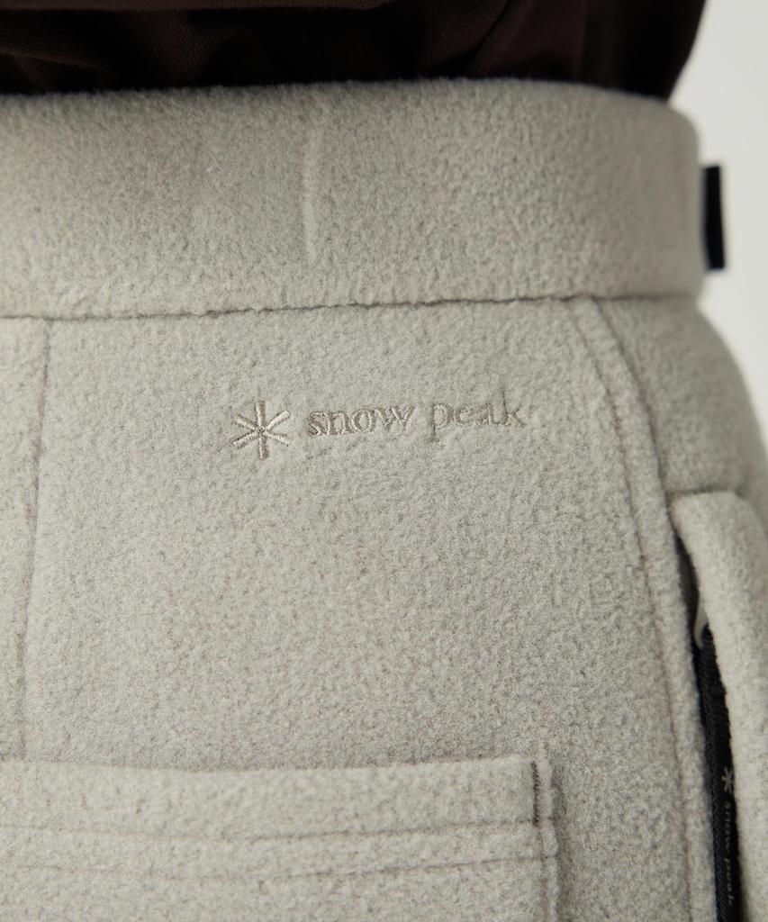 Snow Peak Флисовая юбка Юбка Низ Черный 3 Водоотталкивающий SK-25AW005 Женская