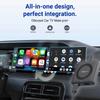 OTTOCAST Автомобильный ТВ-компаньон Pro C4 Беспроводной адаптер CarPlay Android Auto Видеоконвертер HDMI для штатного проводного CarPlay автомобиля