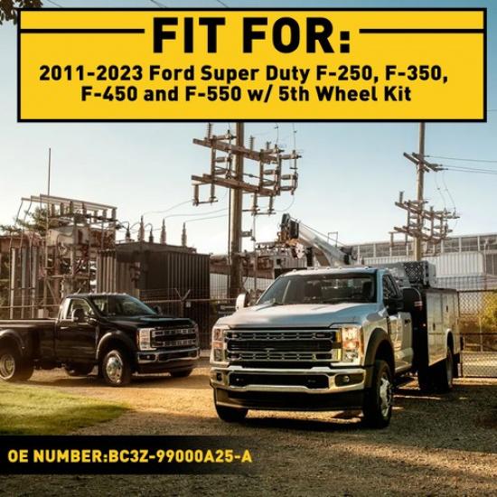 For 2011- Ford Super Duty F250 5th Wheel Hitch Puck Cover Plug Trim Ring EOA