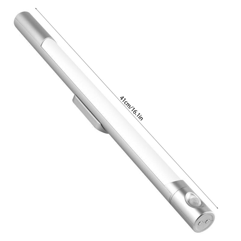 Умный светильник для шкафа с датчиком движения, диммируемый светильник для гардероба, светильник под шкаф, 3 цветовые температуры с вращающимся датчиком