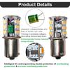 GRV Ba15s 1156 1141 LED Bulb 4W 56-2835SMD Super Bright AC/DC12V-24V 40W Halogen Replacement for RV Trailer Camper Motorhome Interior Lights Warm