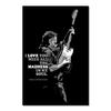 Певица Звезда Плакаты и принты Брюс Спрингстин Рисунок Портрет Черно-белые картины для интерьера Love You Quote Настенное искусство без рамки