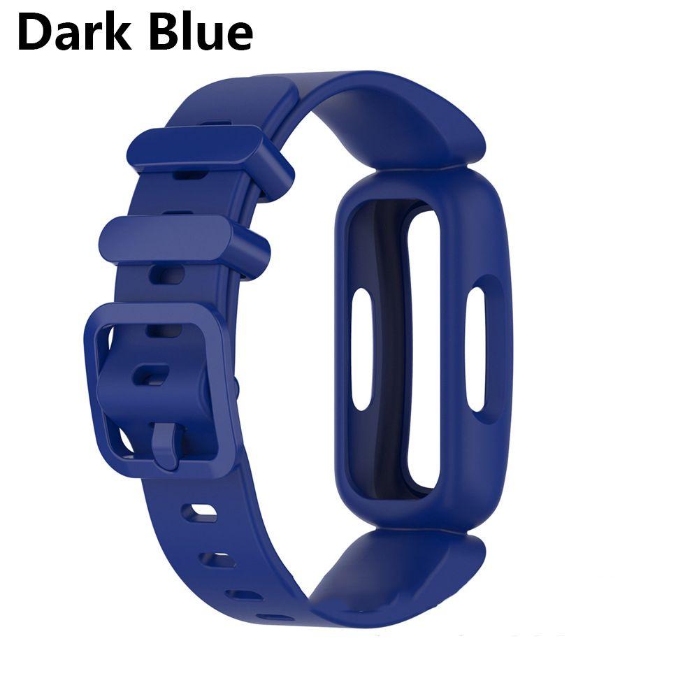Wrist Strap Silicone Bracelet For Fitbit Ace 3/inspire 2 Smart Watch Band Bracelet Replacement Kids Wristband Watchbands