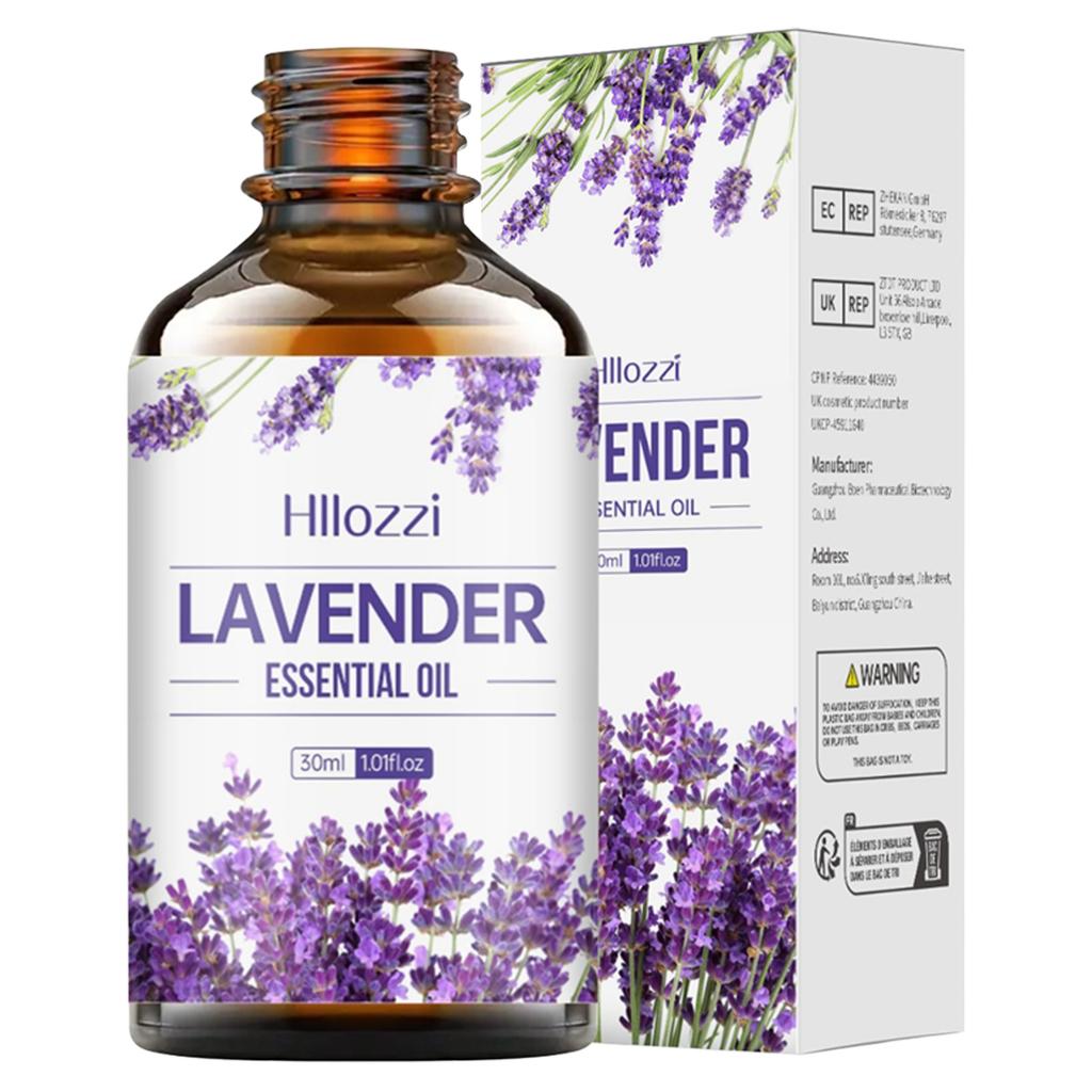 Lavender Scented Essential Oil (100ml) - Plant-Based Massage Oil for Face & Body, Hydrating Aromatherapy, Relaxation & Skin Care