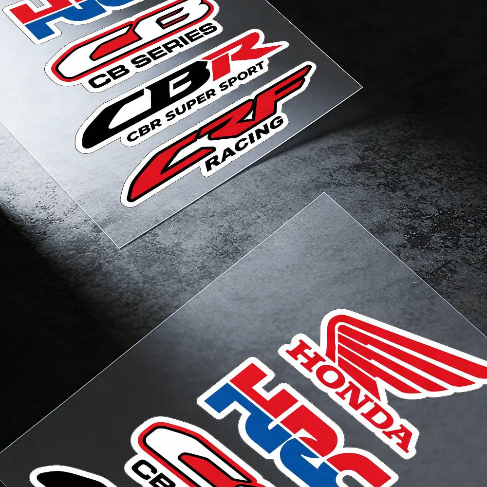 FOR HONDA MUGEN TYPE R VTEC Waterproof Reflective Motorbike Stickers Easy Peel Removable Decals for Motorcycle CarFA1
