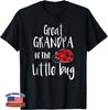 Men's Great Grandpa Of The Little Bug Cute Ladybug Baby Shower Unisex T-Shirt