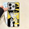 Чехол для телефона Mashle Magic And Muscles Anime с покрытием для Xiaomi Redmi Note 14 15 Pro Plus 13 12 11 11S 11T 10 9S 9 5G Противоударный с воздухом