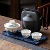 Baizien Portable Ceramic Travel Tea Set