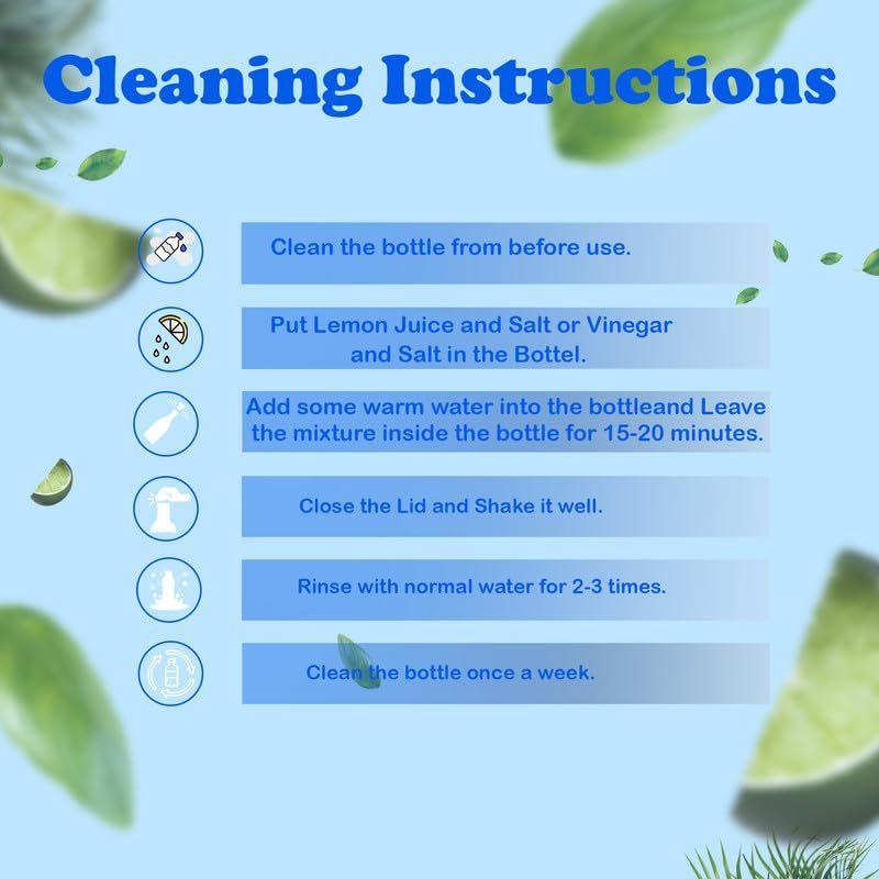 Бутылка для воды из чистой меди 950 мл - Бесшовная, герметичная, с дизайном с двойной печатью. Лучшие подарки для семьи и друзей| Сине-белая - Набор из 2 штук