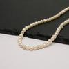 [Armuell][925Silver] Freshwater Pearl Necklace 4.5mm Amenn8120