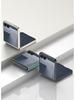 GKK Однотонный противоударный ПК-чехол для Samsung Z Flip7 - Большое окно, Ощущение кожи, Трансграничный, Защита складного экрана