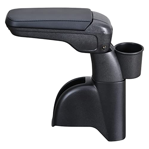 SEIWA Vehicle-Specific Armrest for Suzuki Every (DA17V/DA18V) IMP179 - Custom Designed, Easy Installation, Adjustable Angle, Also Compatible with