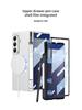 Беспроводной чехол-зарядка для Samsung Fold 7: Магнитный держатель для ручек, Креативная подставка, Защита по всей поверхности