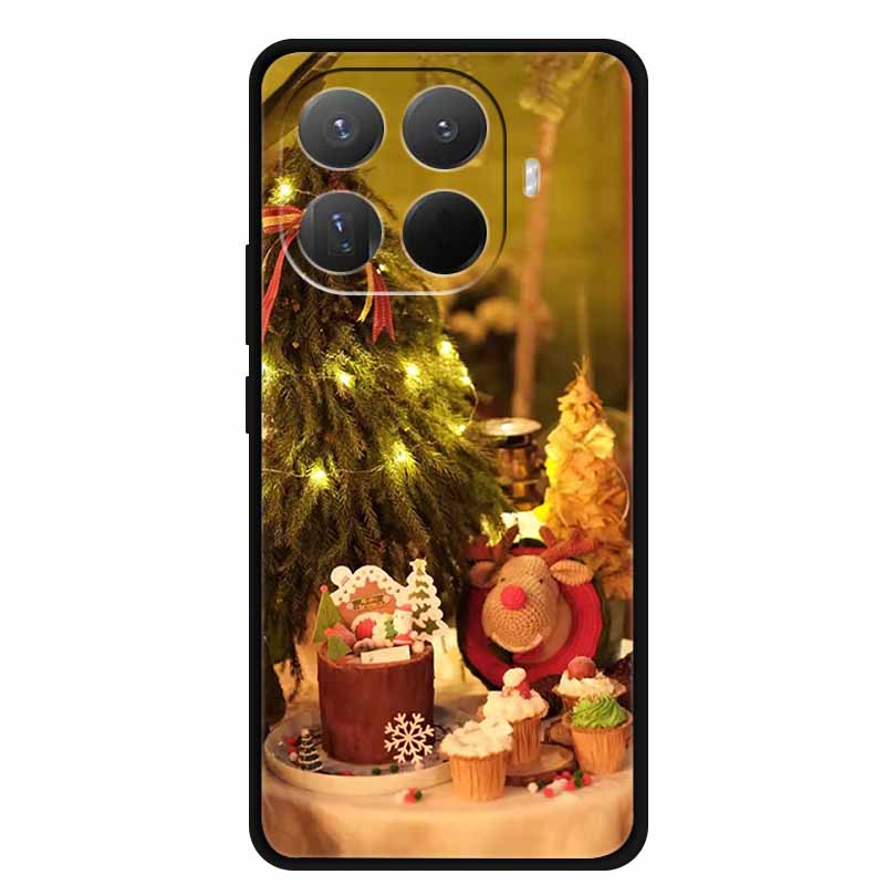 Christmas Case For Xiaomi 15T Pro Shockproof Soft Back Cover Silicone TPU Shell for Xiaomi 15 T pro Bumper Phone Protector Bags