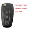Пульт с 3 кнопками 433 МГц чип ID63 BK2T-15K601 для Ford Transit без Panther