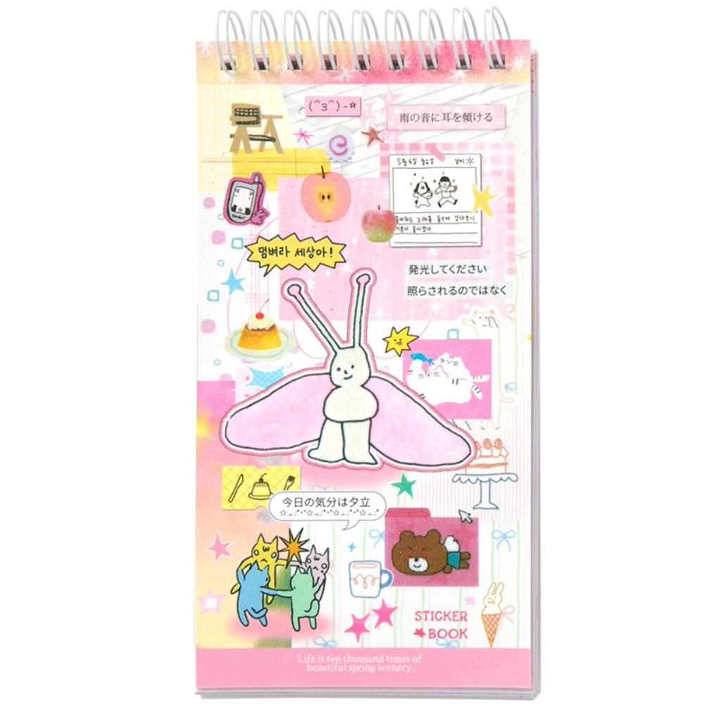 20 Sheets Sticker Book DIY Scrapbook Sticker New Diary Sticker  Stationery Supplies