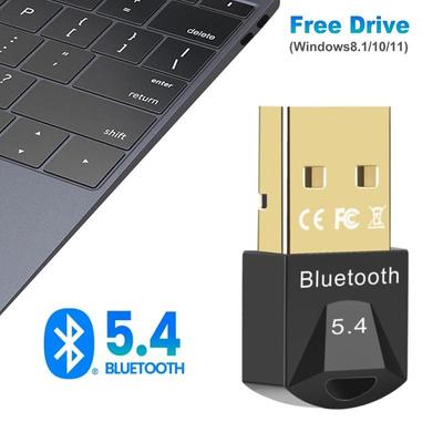 Free-Drive USB Bluetooth 5.3 5.4 Адаптер-адаптер для ПК Компьютер Ноутбук Динамик Беспроводная мышь Клавиатура Музыка Аудиоприемник Передатчик Bluetooth