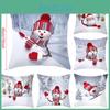 18" рождественская наволочка Снеговик Санта-Клаус Милая рождественская наволочка для дивана