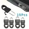 8pcs Replacement Zipper Head Tool-free Removable Zipper Puller for Luggage Schoolbag End Fit Rope Tag Clothing Zip Fixer Broken