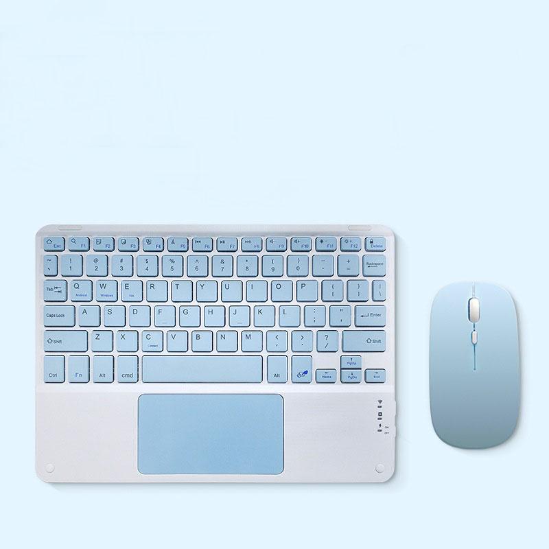 Английская Bluetooth-клавиатура 10 дюймов для iPad Air Pro Беспроводная перезаряжаемая клавиатура для телефона, планшета, ноутбука Универсальная