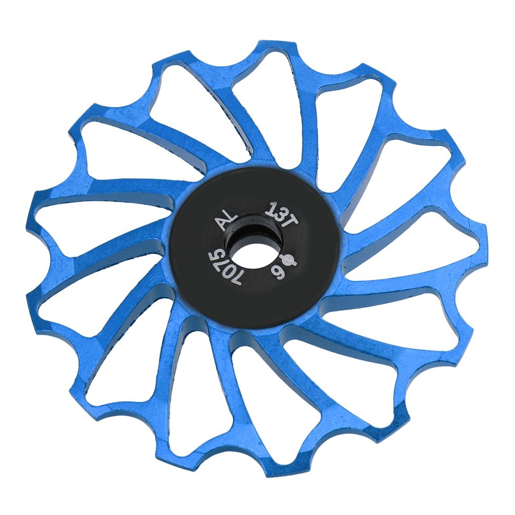 Задний переключатель передач для горного велосипеда, роликовый направляющий ролик, металлический, керамический, 13 зубьев, натяжное колесо, синий