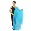 Длинный палантин из шифоновой смеси Dupatta Neck Wrap Женские индийские шарфы Chunni