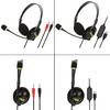 SY440 Telephone Headset Lossless Noise Reduction Breathable USB 3.5mm MIC Long Cable Call Center Headphone for Truck Driver Office