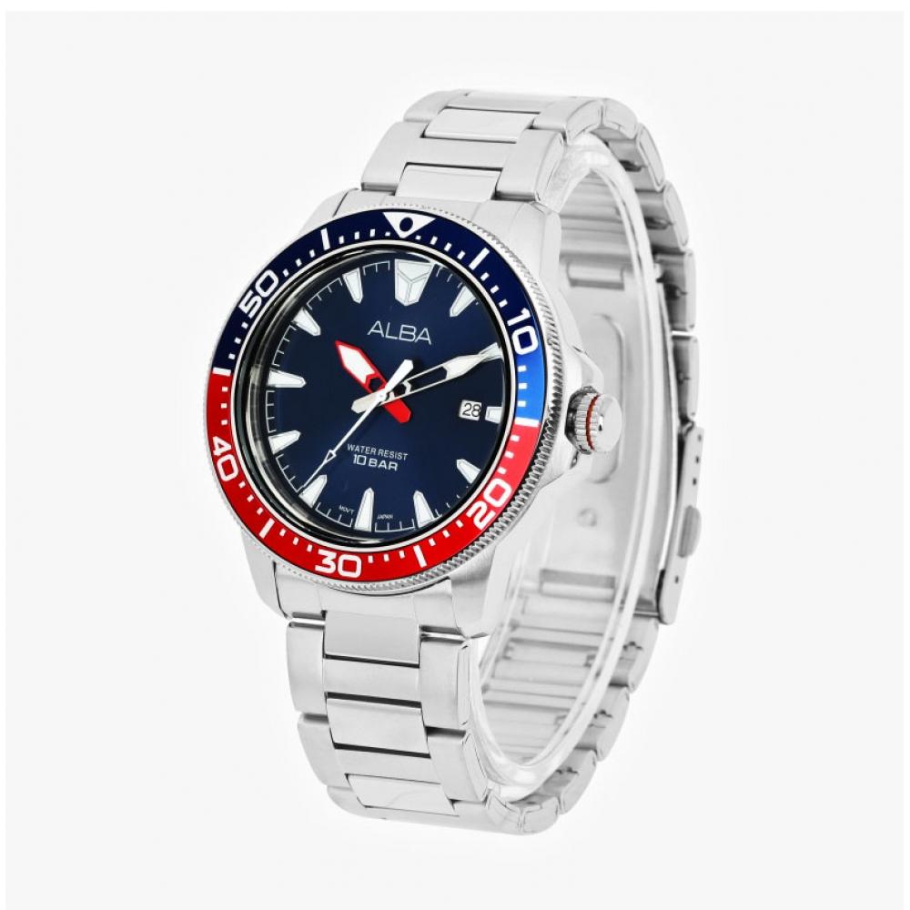 Seiko Alba AS9t97x1 PepSi Мужские металлические часы
