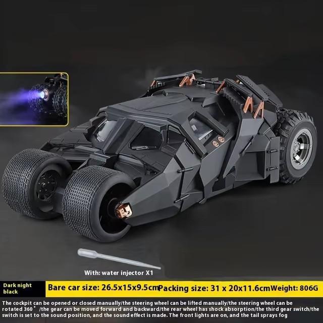 1:18 Бэтмобиль 1995 года Металлический Автомобиль Литье под Давлением и Игрушечные Транспортные Средства Модель Автомобиля Миниатюрная Масштабная Модель Автомобиля Игрушки Для Детей