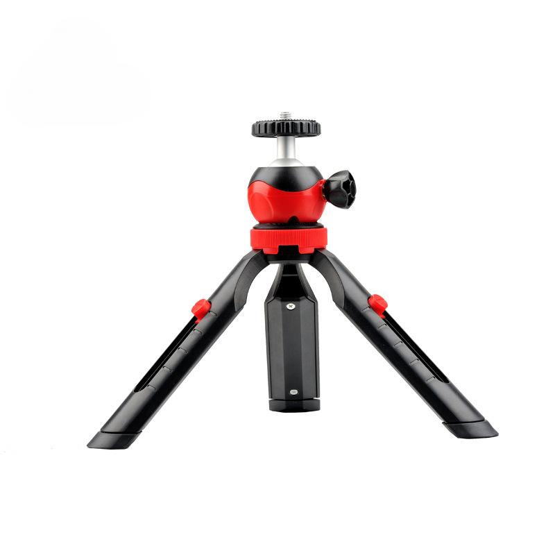 2-section Retractable Mobile Phone Tripod SLR Mobile Phone Camera Support Bracket Desktop Video Live Broadcast Bracket Tripod
