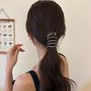 Rhinestone Phone Line Hair Loop Spiral Coil Head Rope Ponytail Telephone Line Hair Loop  Girls