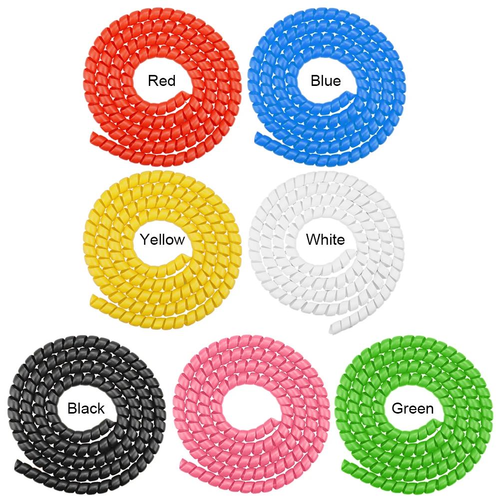 1.3m Line Organizer Pipe Protection Spiral Wrap Universal Electric Scooter Cable Protection Cover Wear-resistant for M365 PRO 2