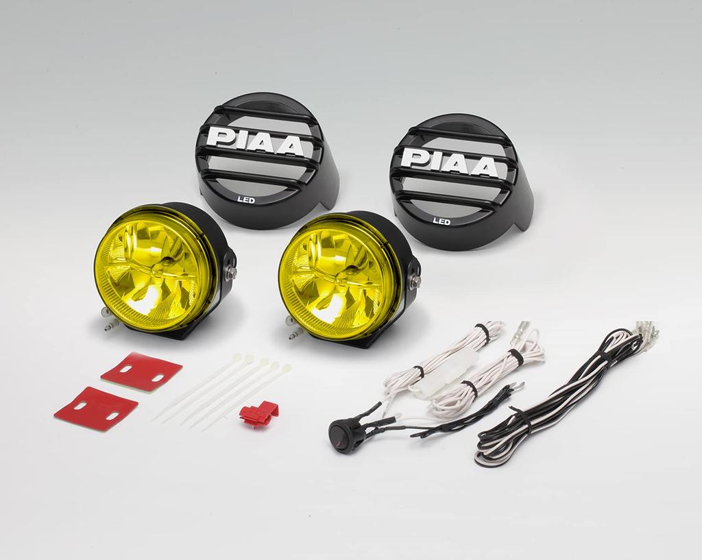 PIAA DK536G Светодиодный Дополнительный Дальний Ионный LP530 Упаковка из 10G Вибрация Водонепроницаемость IPX7 и Соответствие Стандартам ECE и SAE (Пиа) Лампа, Желтая, 27600 кд,