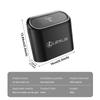 ctkzum1 For Lexus Portable Hanging Car Trash Can Wastebasket Trash Bin with Lid Storage Bin UX250h RX450h CT200h RX400h NX LX GC RX UX
