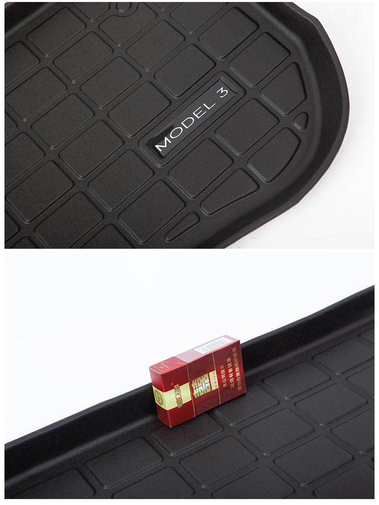 Tesla Model 3/Y Custom Передние и задние коврики TPE для багажника